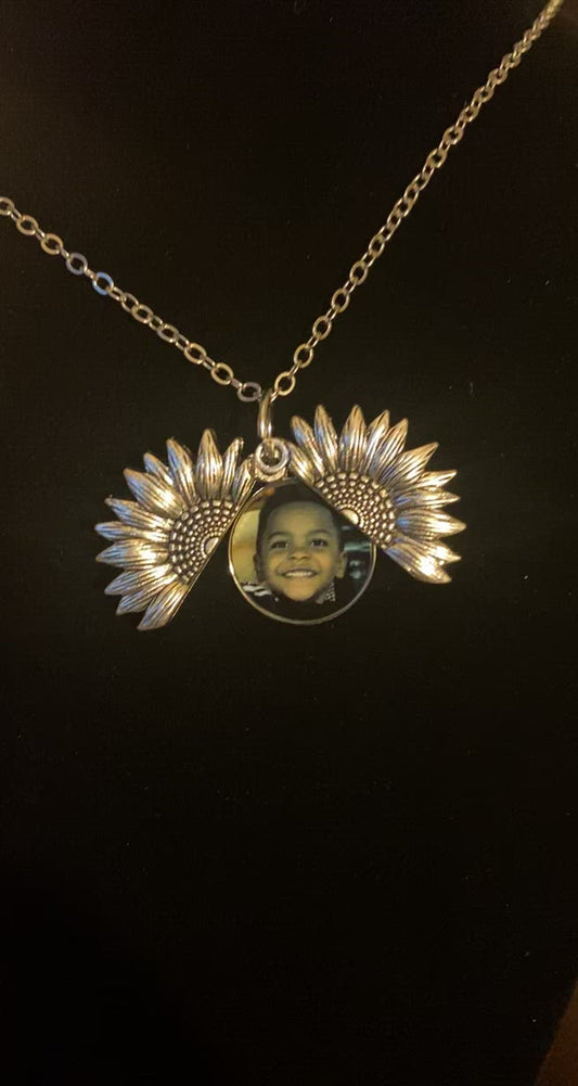 Sunflower Necklace